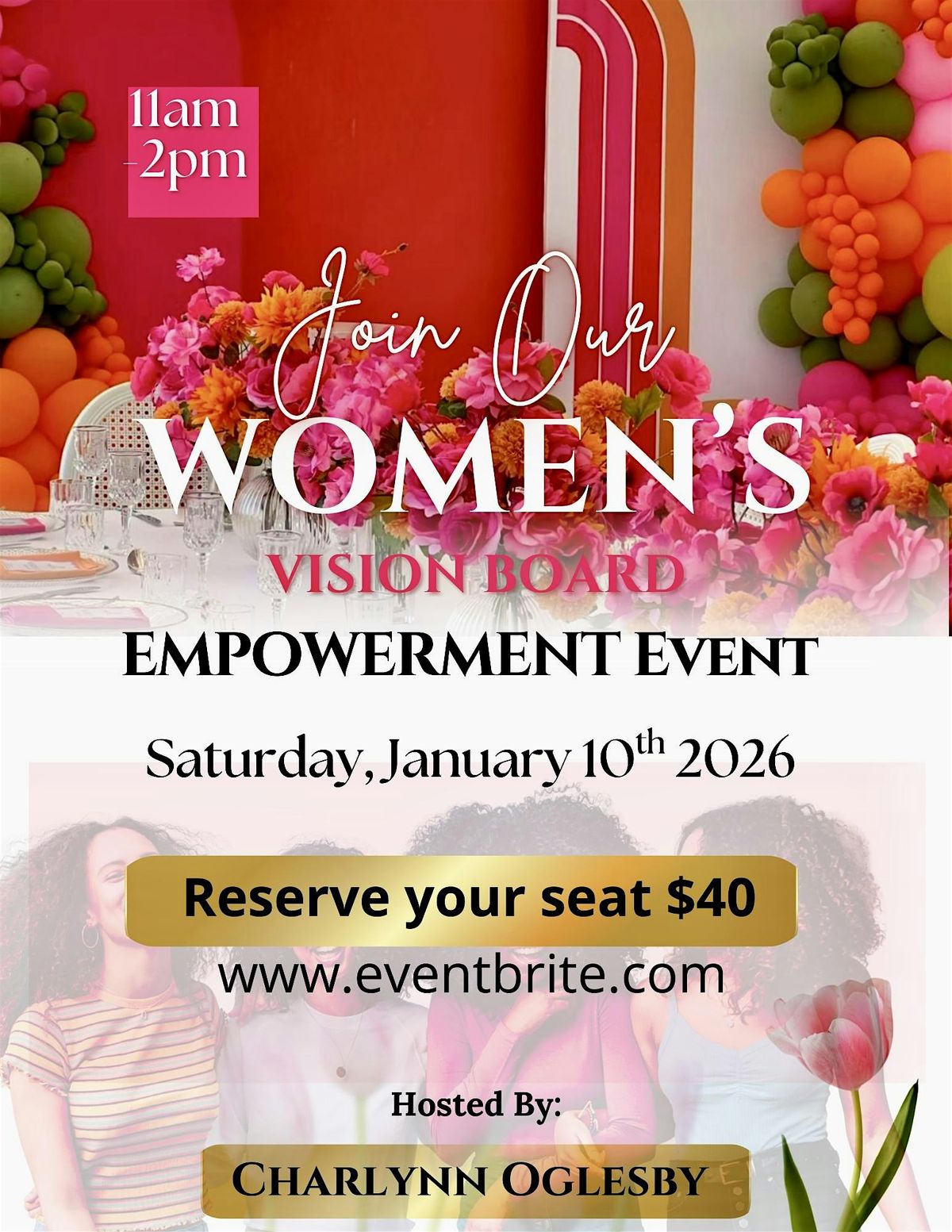 Write the Vision 2026: Women's Vision Board Empowerment Event, 10 January | Event in Statesboro | AllEvents
