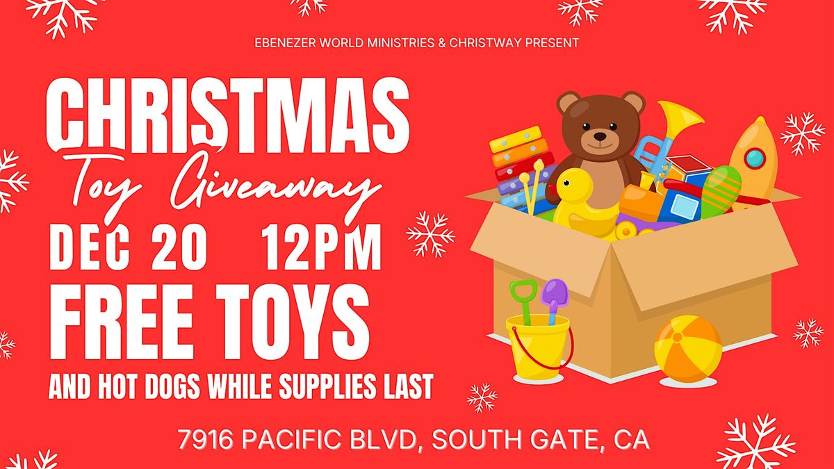 Christmas Community Event - Toy Giveaway, 20 December | Event in Huntington Park | AllEvents