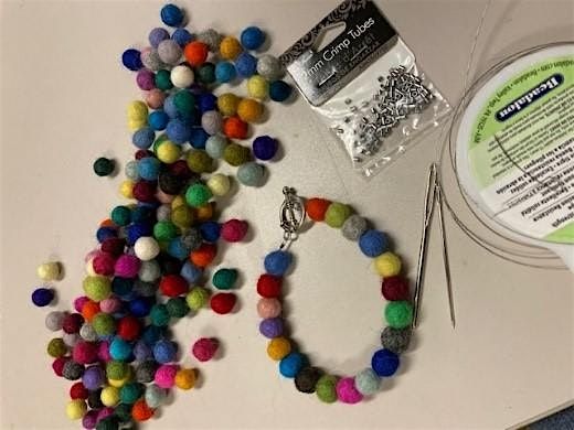 Winter Wool Bead Bracelet Workshop | Brenda Dwyer, instructor, 7 January | Event in Gloversville | AllEvents