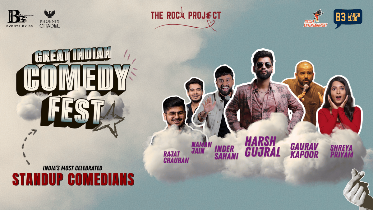 Great Indian Comedy Fest, Phoenix Citadel Mall, Indore, 1 February 2026 |  AllEvents