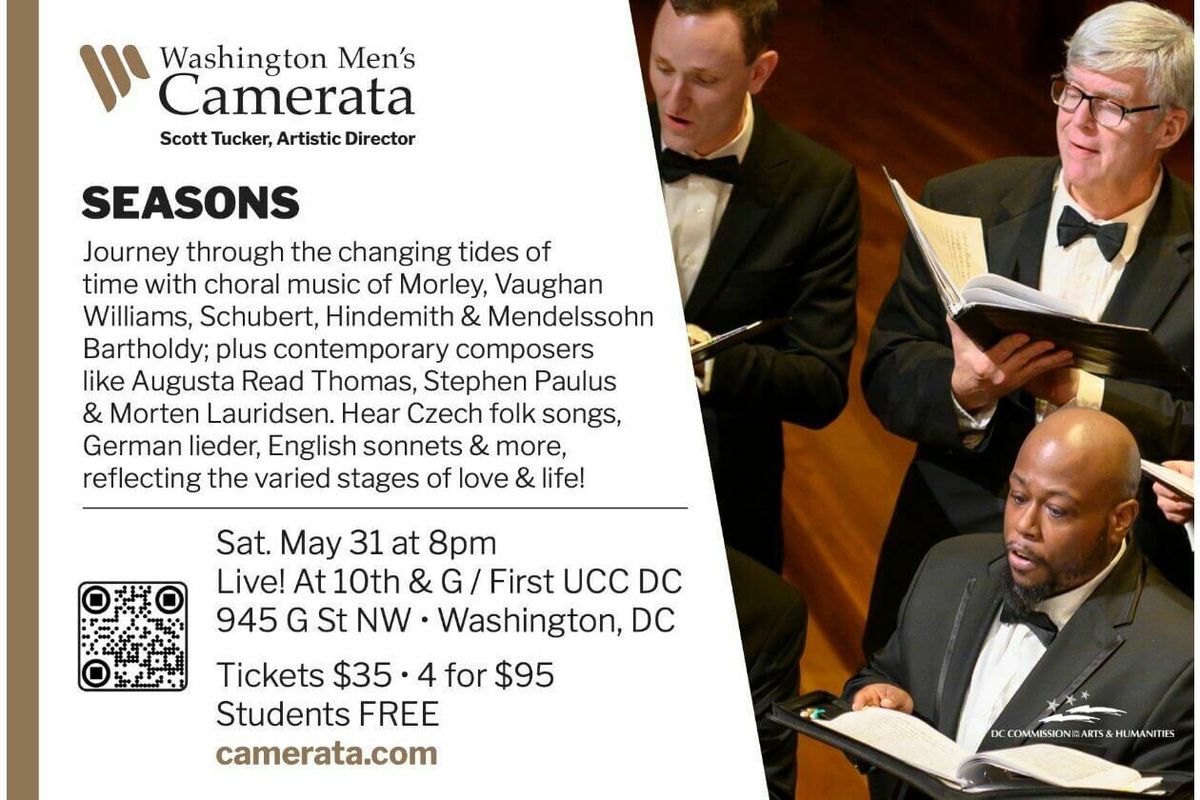 The Contemporary Chorale: Seasons of Song, 9 May | Event in Richardson | AllEvents