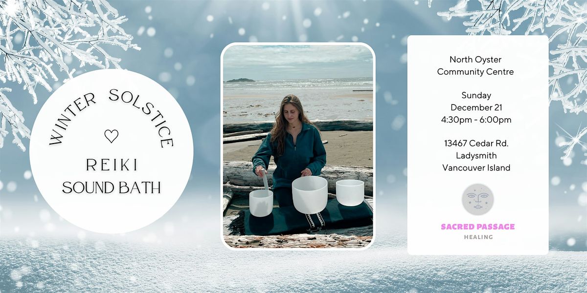 WINTER SOLSTICE ~ Reiki Sound Bath + Guided Meditation (Ladysmith), 21 December | Event in Ladysmith | AllEvents