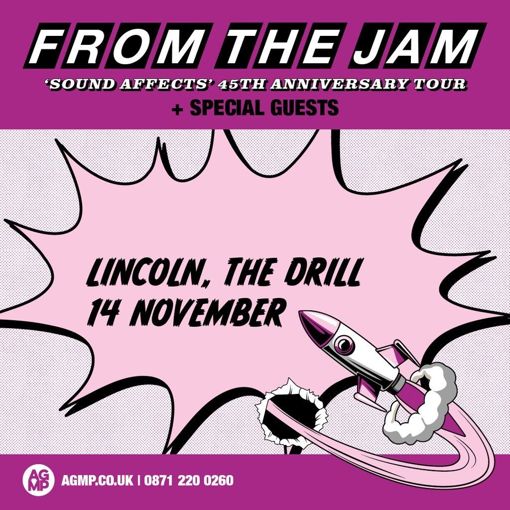 From The Jam 'Sound Affects' 45th Anniversary, 14 November | Event in Lincoln | AllEvents