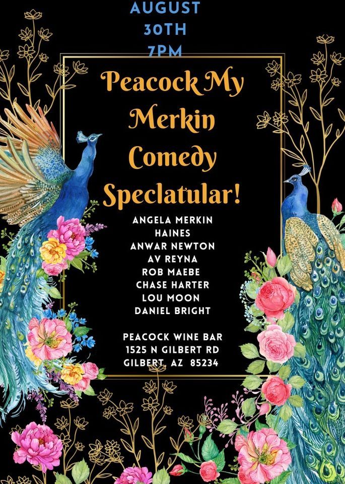 Comedy Night , Peacock Wine Bar, Tempe, 30 August 2023 AllEvents.in