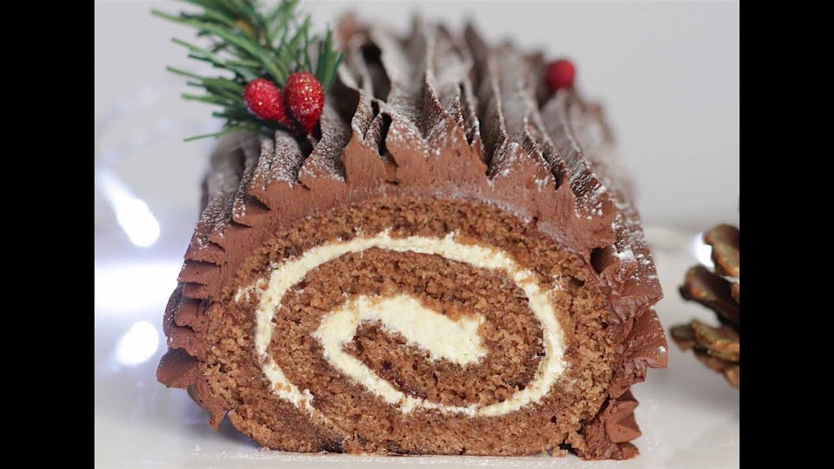 Holiday Baking Class: Yule Log Cake, 8 December | Event in Arlington | AllEvents