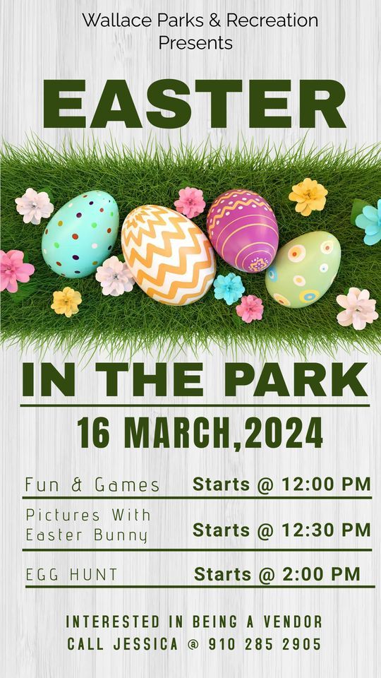 Easter In The Park , Clement Park, Wallace, March 16 2024 AllEvents.in