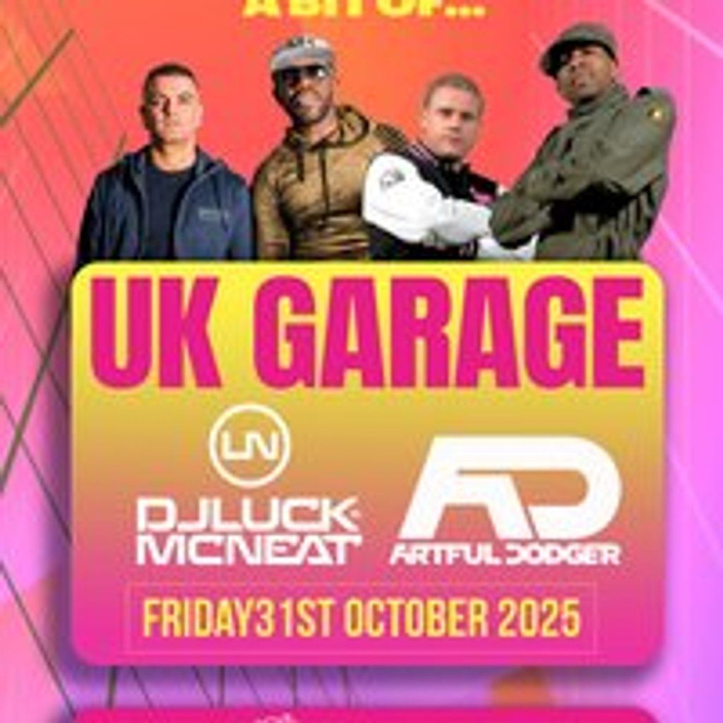 Luck & Neat and Artful Dodger Live in Apres, 31 October | Event in Bracknell | AllEvents
