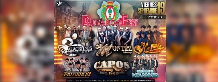 DURANGO FEST EN GILROY, 19 September | Event in Gilroy | AllEvents
