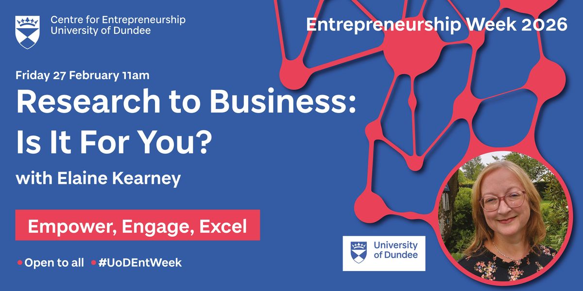 Research to Business: Is It For You?