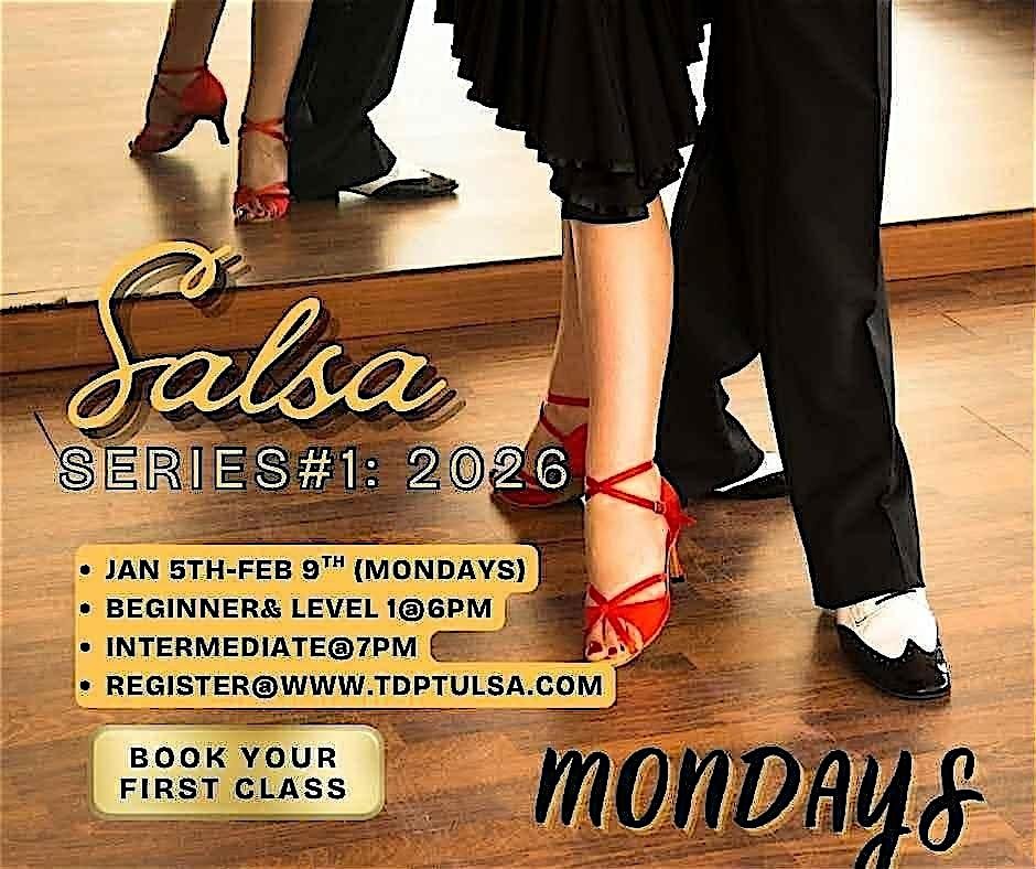 6 WEEK SERIES #1: SALSA 2026, 5 January | Event in Tulsa | AllEvents