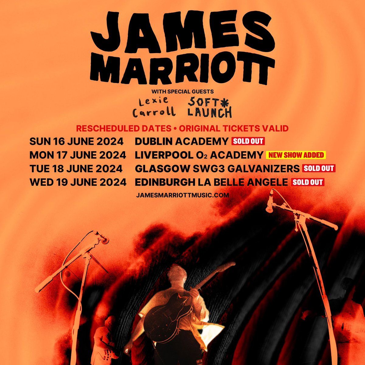 James Marriott Liverpool Tickets, 14 November | Event in Liverpool | AllEvents