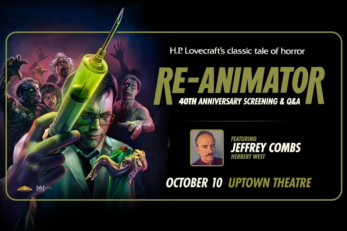 Re-Animator Turns 40: A Full 4K Screening - Q&A with Jeffrey Combs, 8 October | Event in Monterey | AllEvents