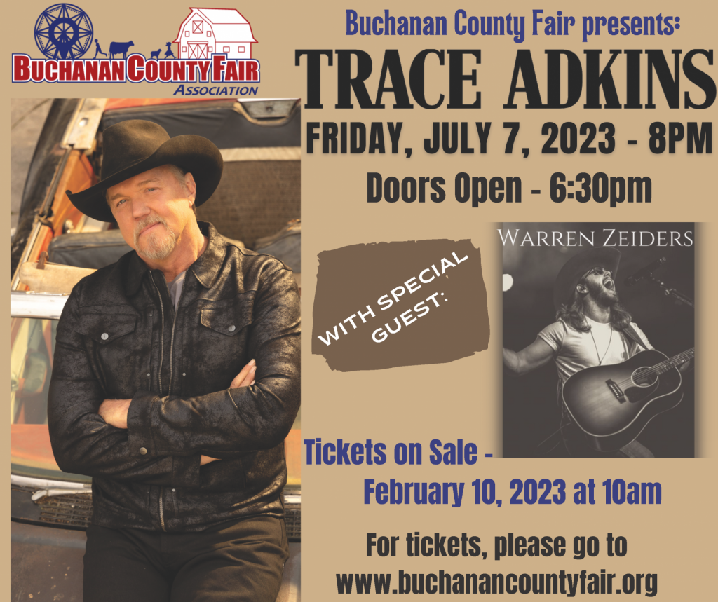 Trace Adkins at Central Plaza - Fort Dodge, 9 August | Event in Fort Dodge | AllEvents