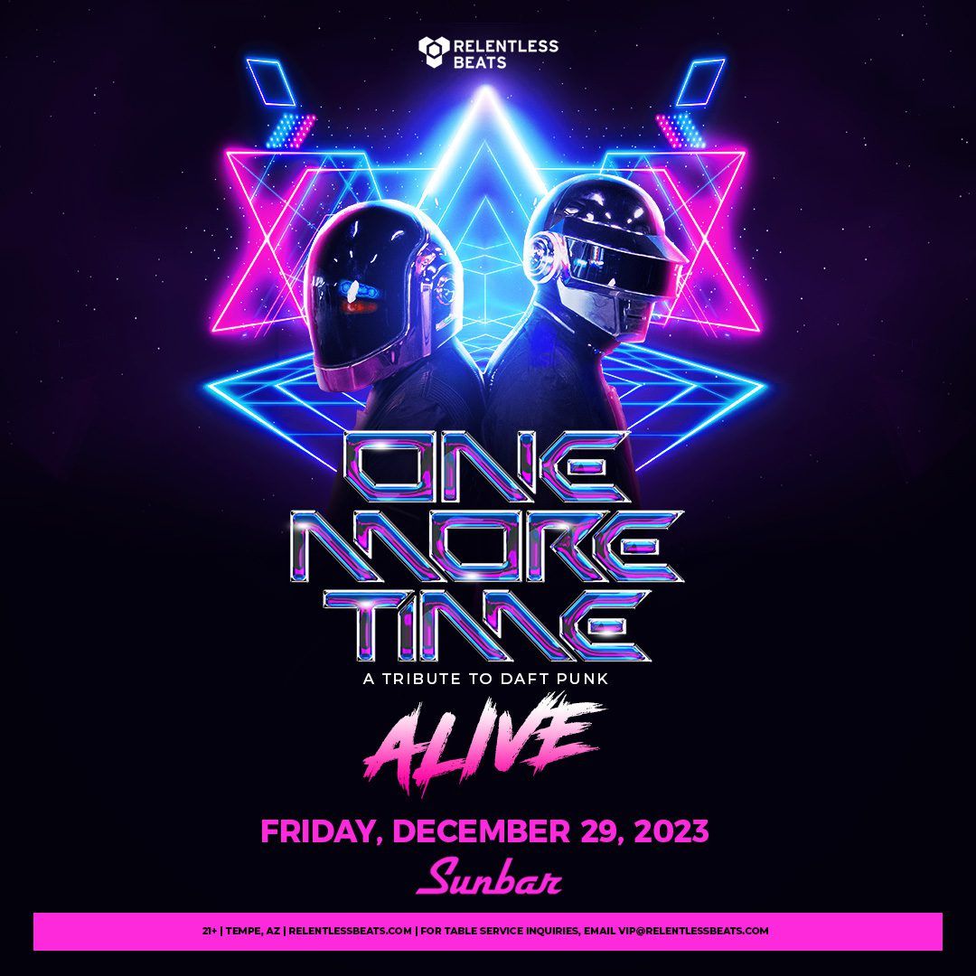 One More Time - Daft Punk Tribute, 8 January | Event in Denver | AllEvents