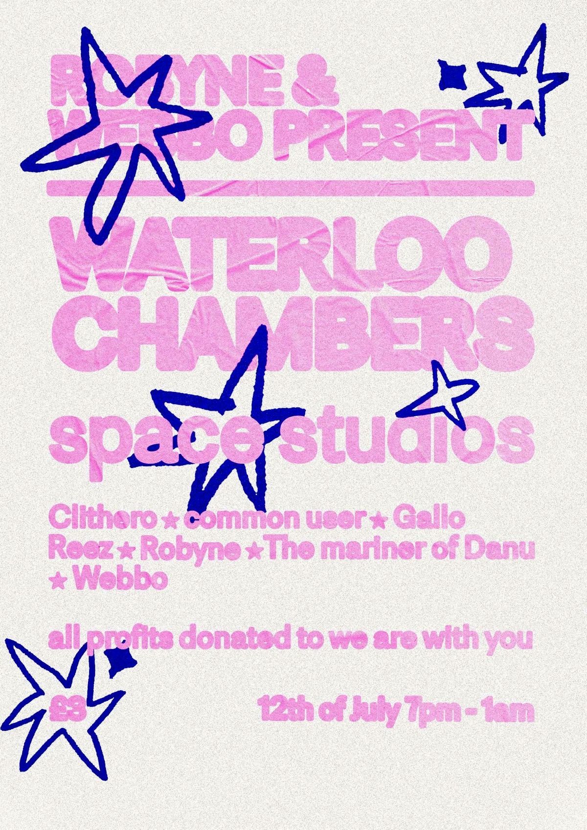 Robyne and Webbo present Waterloochambers , 12 July | Event in Norwich | AllEvents