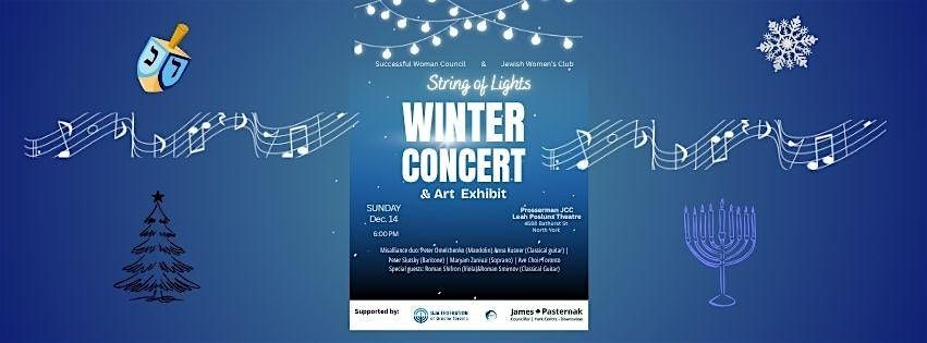 Strings of Light Hanukkah Concert, 14 December | Event in Toronto | AllEvents