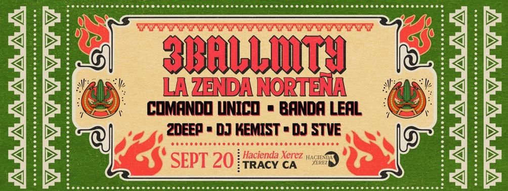 3BALLMTY Y MAS, 20 September | Event in Tracy | AllEvents