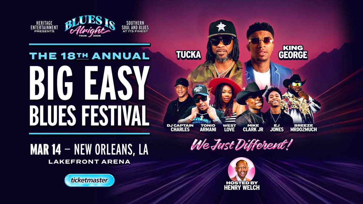 Big Easy Blues Festival, 13 March | Event in New Orleans | AllEvents