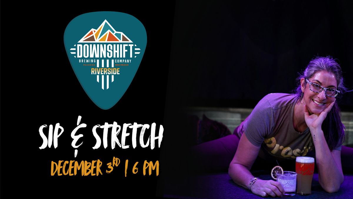 Sip and Stretch at Downshift Brewing Company - Riverside, 3 December | Event in Ruidoso | AllEvents