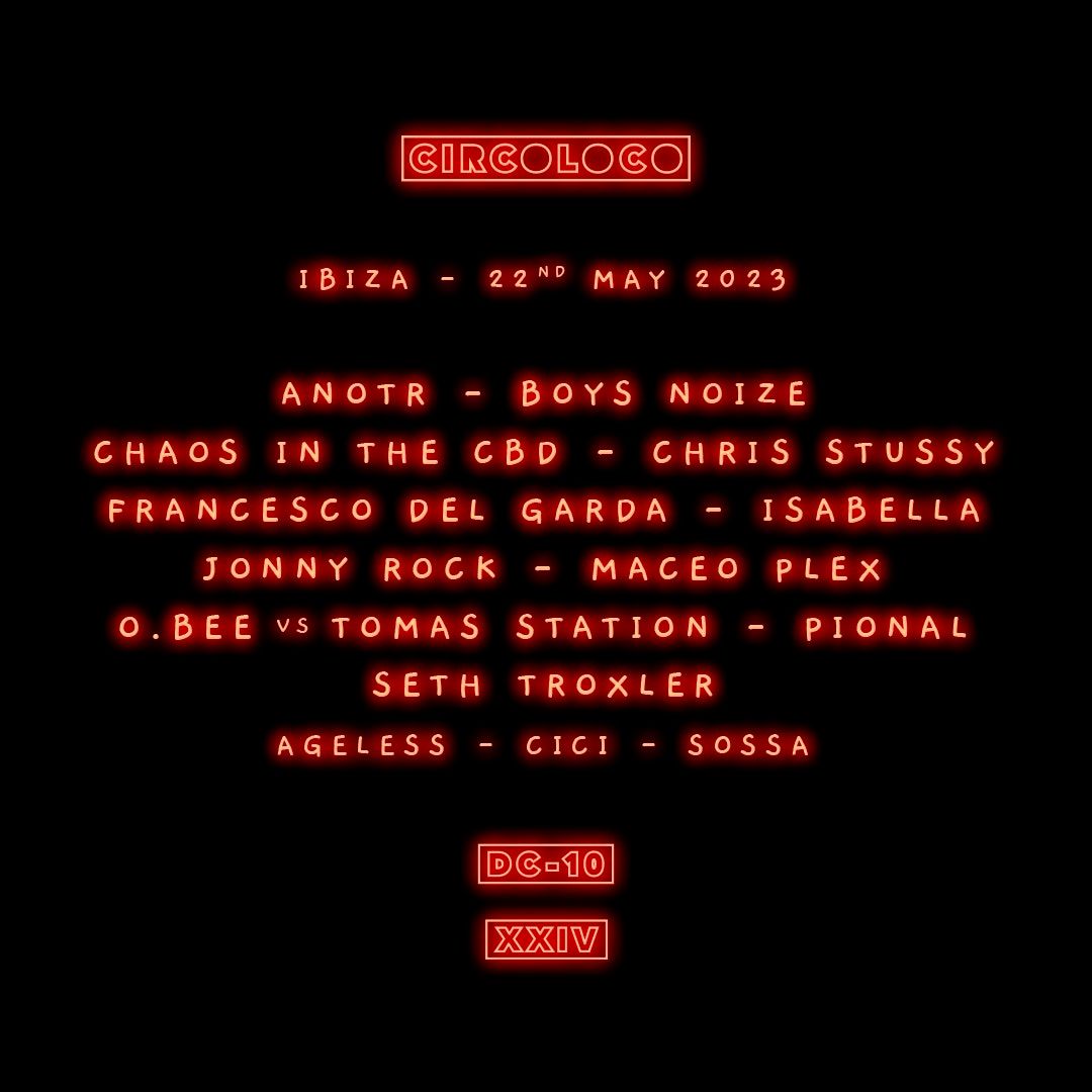 Circoloco Ibiza - Week 22 Tickets, 22 September | Event in Sant Josep de sa Talaia | AllEvents
