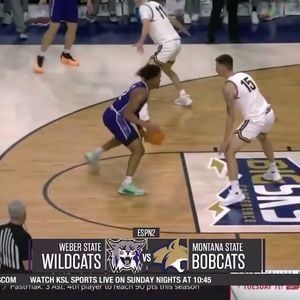 Montana State Bobcats at Weber State Wildcats Mens Basketball