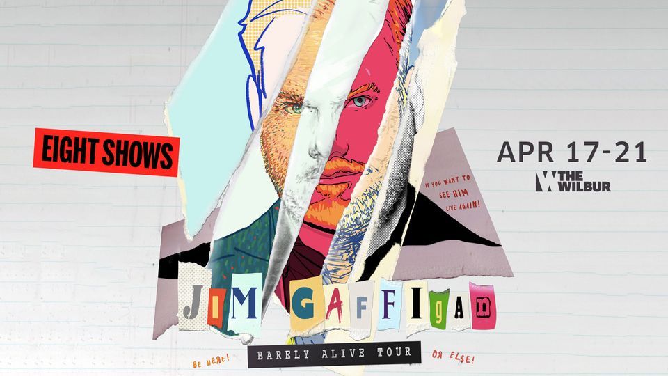 Jim Gaffigan Barely Alive Tour, The Wilbur, Boston, April 18 2024