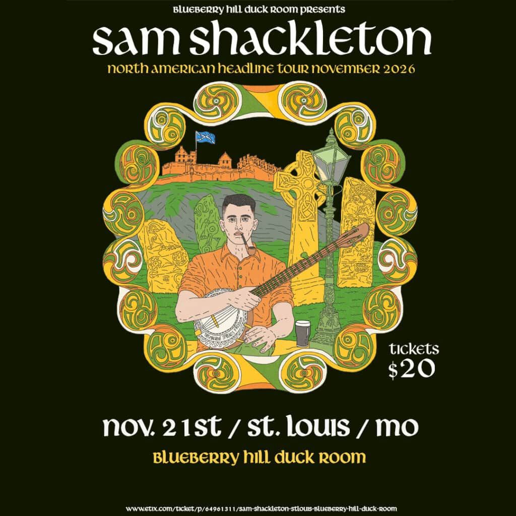Sam Shackleton, Rumba Cafe, Columbus, 8 November 2026 | AllEvents
