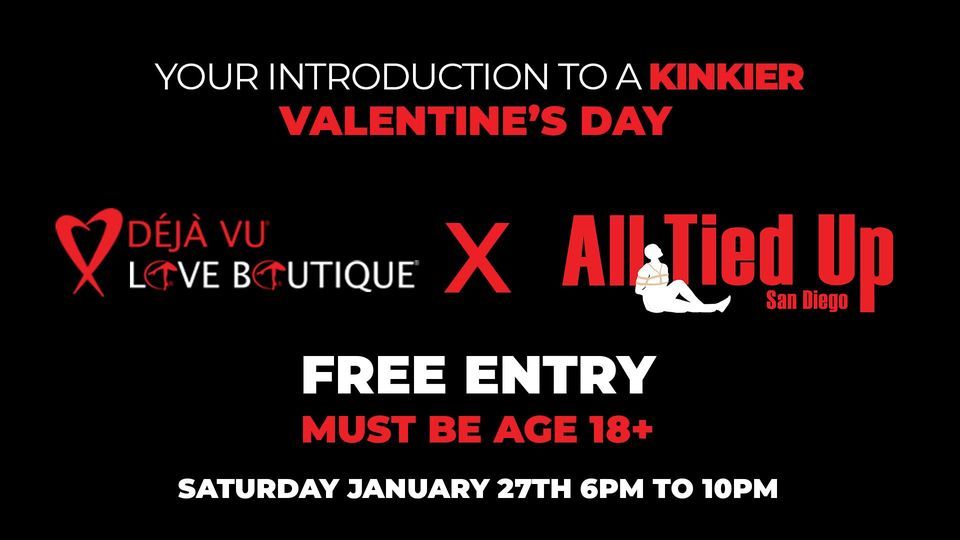 Your Introduction to a Kinkier Valentines Day, Deja Vu Love Boutique