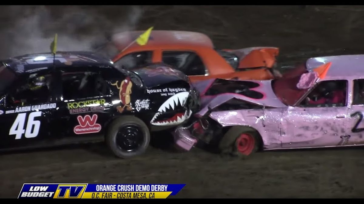 Orange Crush Demolition Derby, Action Sports Arena At Orange County