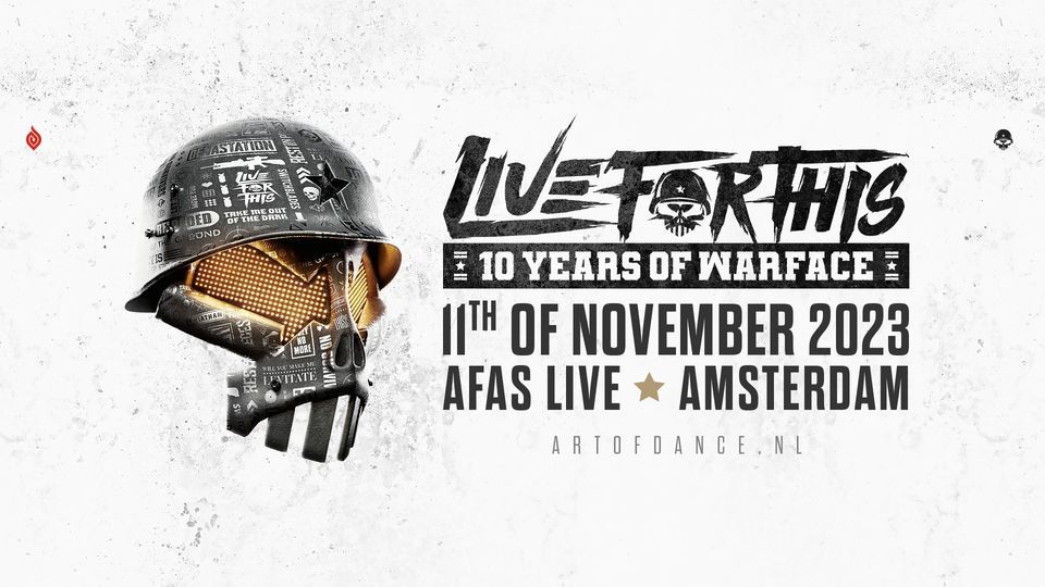 Warface presents Live For This 2023 Official Art of Dance Event, AFAS Live, Amsterdam Warface presents Live For This 2023 Official Art of Dance Event, AFAS Live, Amsterdam