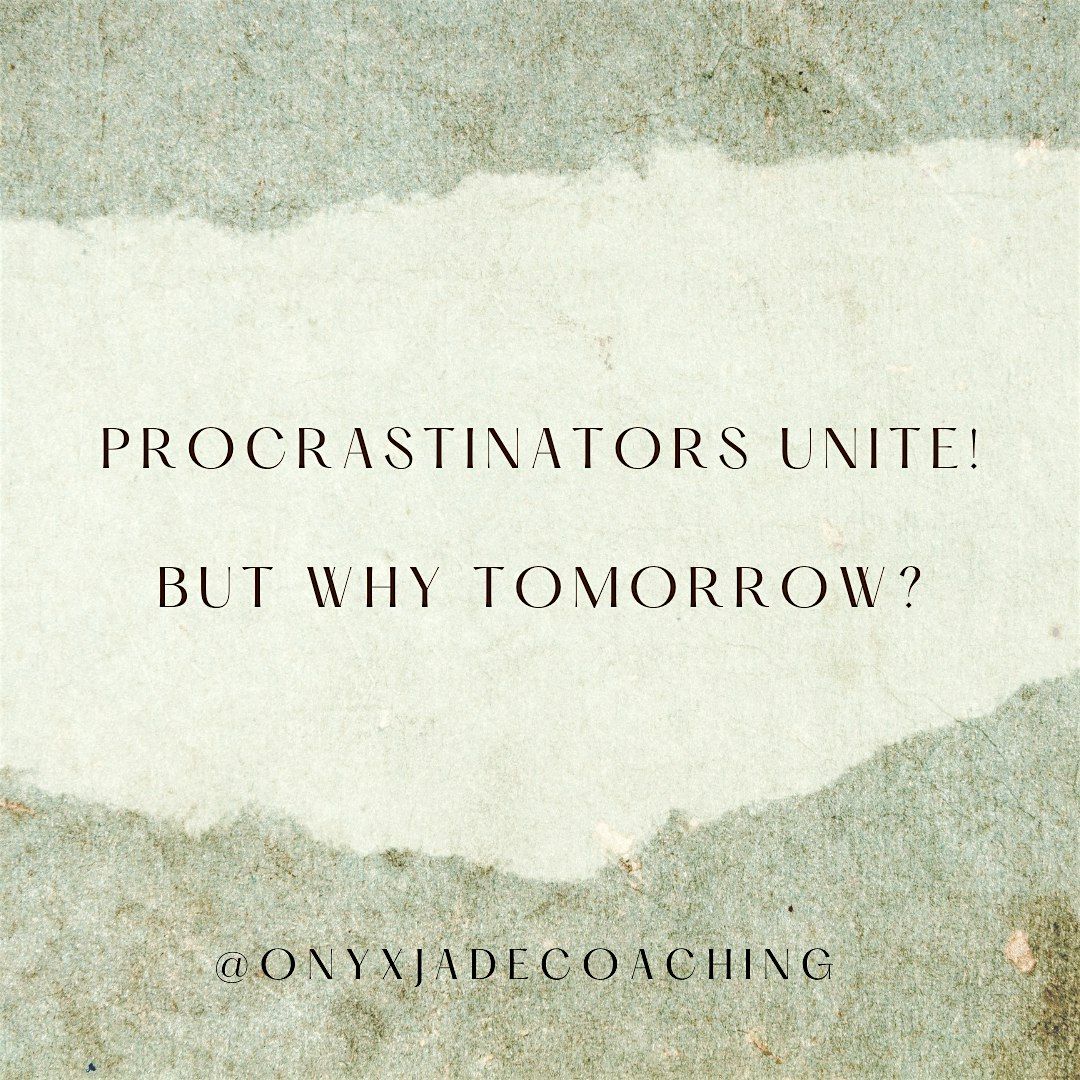 PROCRASTINATION GROUP COACHING, 3 December | Event in Lakeland | AllEvents