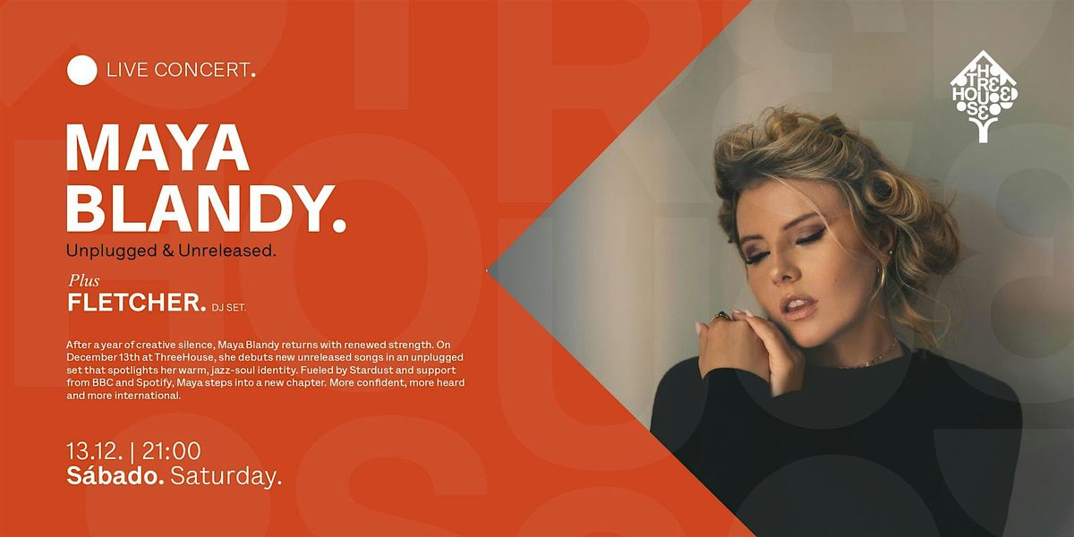 MAYA BLANDY - Unplugged & Unreleased., 13 December | Event in Funchal | AllEvents
