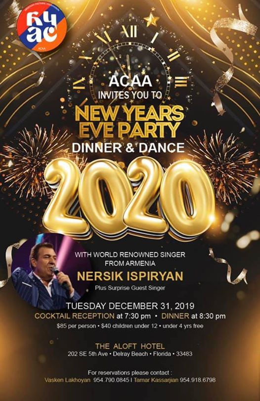 New Years Eve Party! at Aloft Delray Beach, Delray Beach