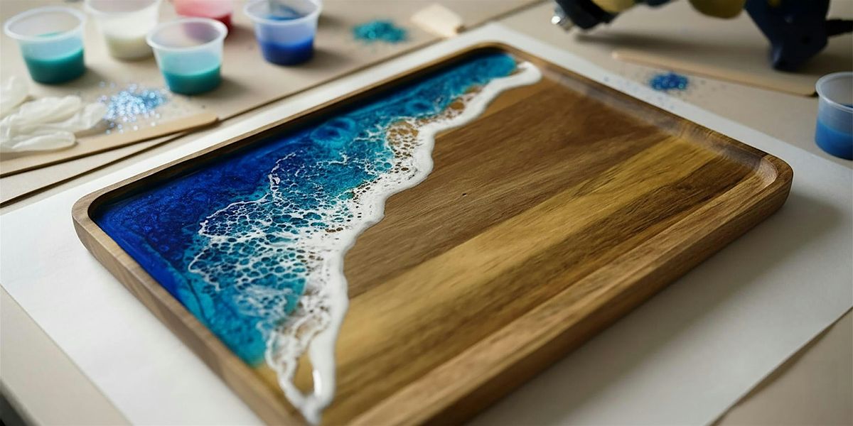 Sip & Pour: Ocean-Inspired Resin Tray Class, 19 December | Event in Seattle | AllEvents
