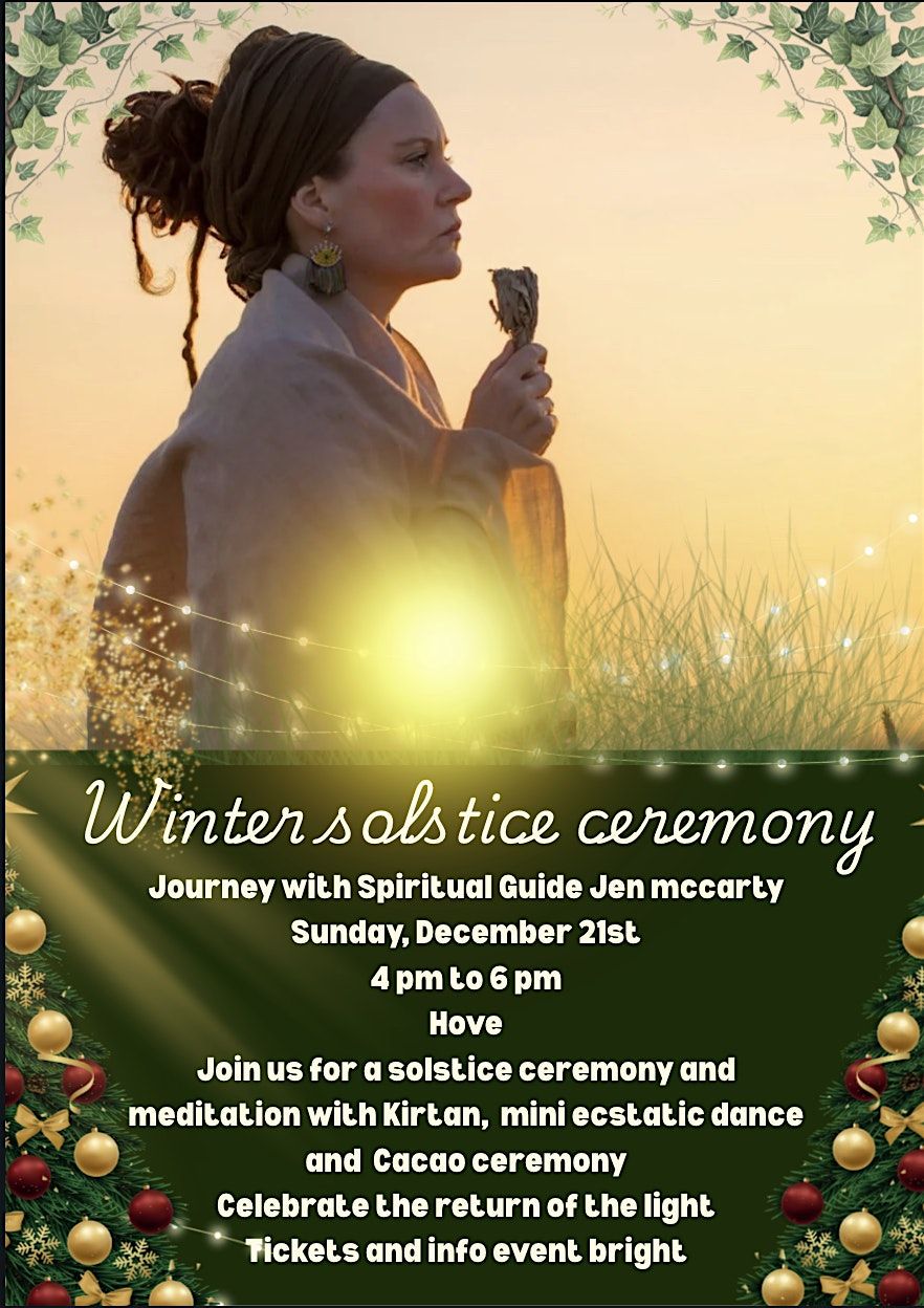 Winter solstice ceremony -journey with Jen Mccarty, 21 December | Event in Brighton and Hove | AllEvents