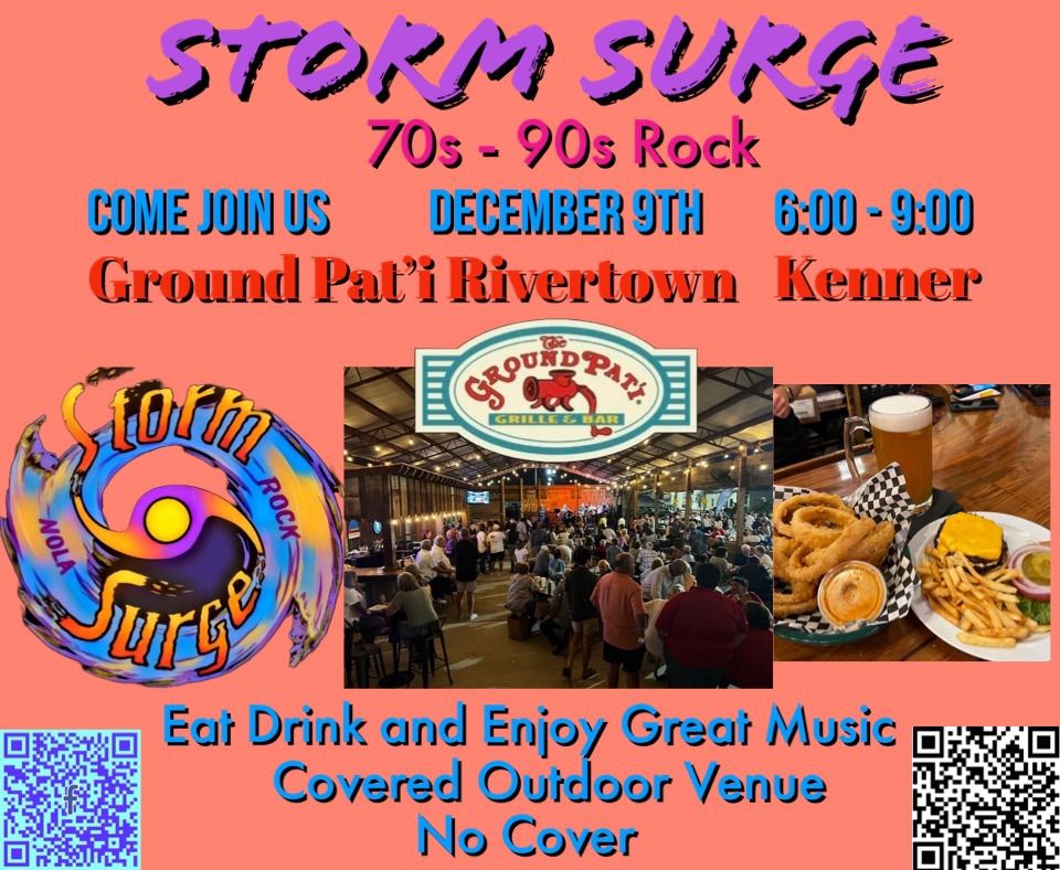 Ground Pati Kenner Rivertown covered outdoor stage, Ground Pati