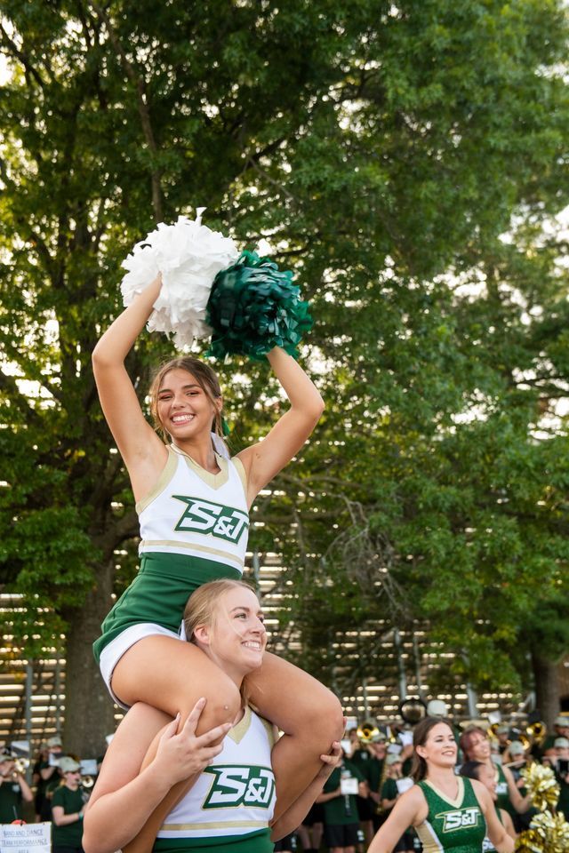 Kids Spirit Day Cheerleading Camp, Missouri S&T GaleBullman Multi