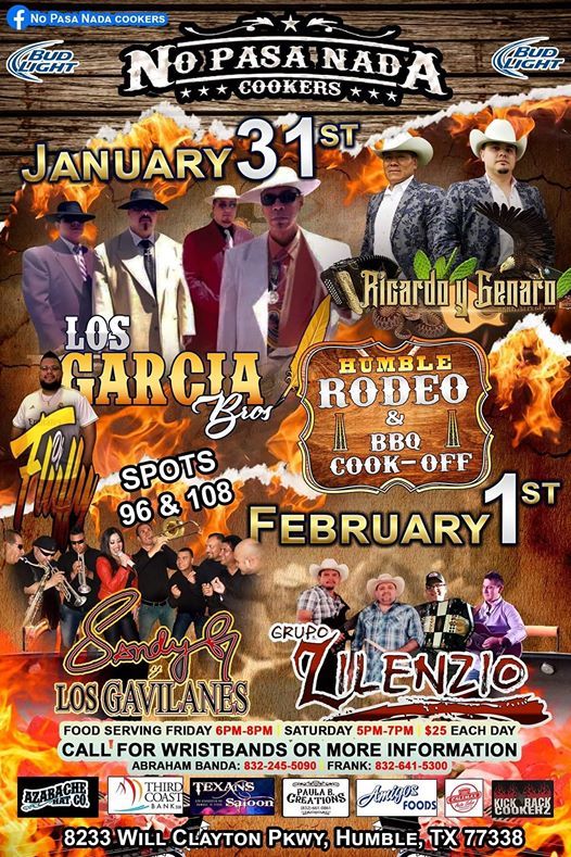 No Pasa Nada Cookers At Humble Cookoff, Humble Rodeo & BBQ CookOff