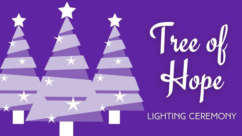 Tree of Hope Lighting Ceremony LewisGale Montgomery, LewisGale