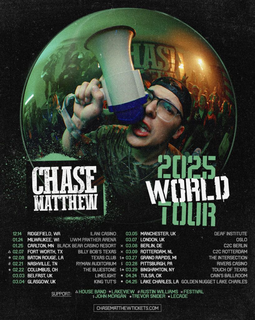 Chase Matthew, 4 March | Event in Clear Lake | AllEvents