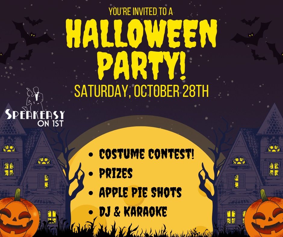 Halloween Party! ? , Speakeasy on 1st, Lasalle, October 28 2023 AllEvents.in