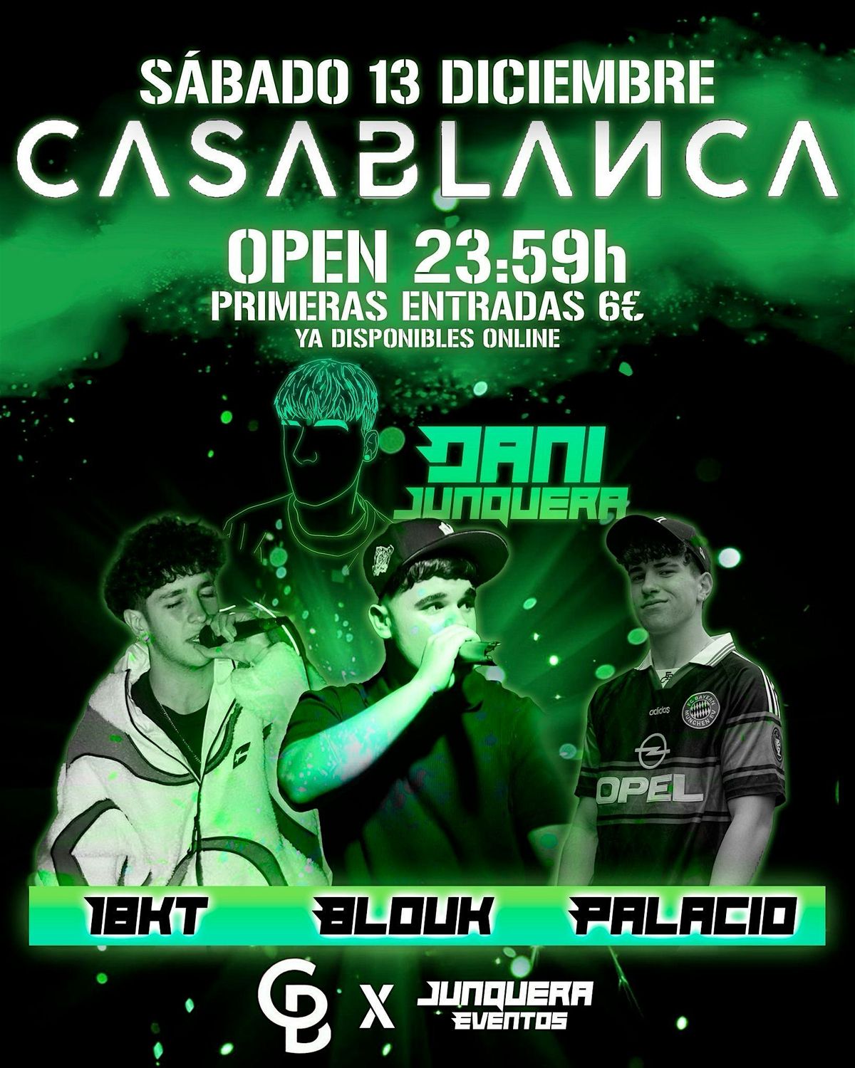 CASABLANCA X DANI JUNQUERA, 13 December | Event in Oviedo | AllEvents