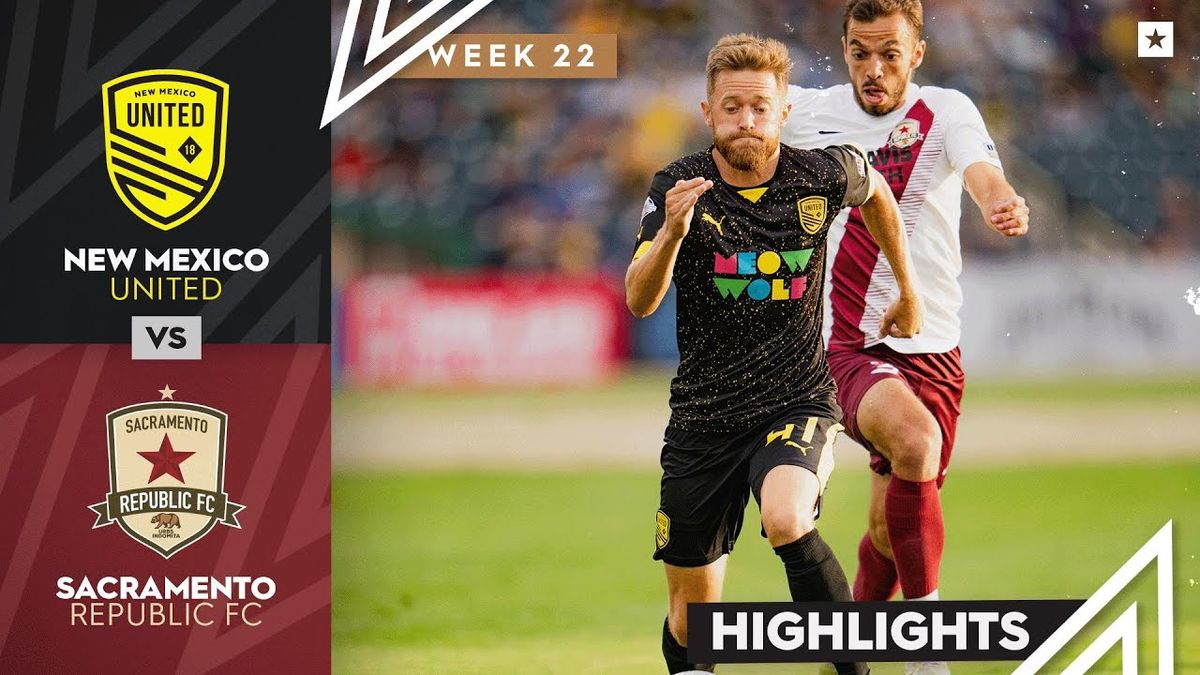 New Mexico United vs. Sacramento Republic FC, Rio Grande Credit Union