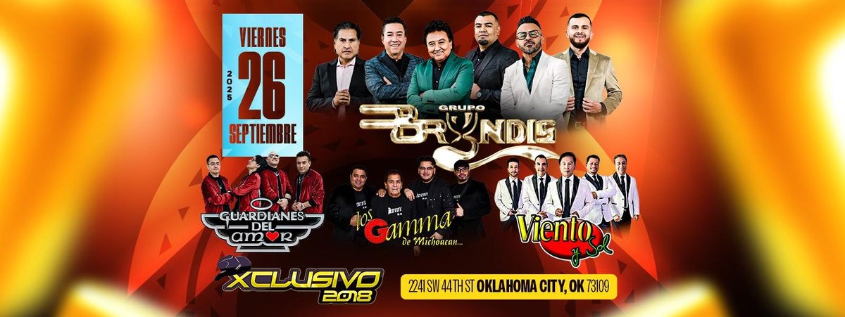 GRUPO BRYNDIS, GUARDIANES DEL AMOR Y MAS in Oklahoma City, 26 September | Event in Oklahoma City | AllEvents