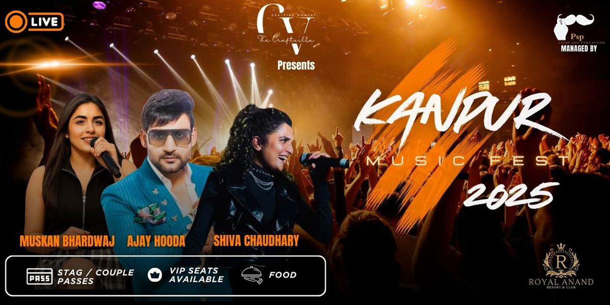 kanpur Music Fest 2025, 25 May | Event in Kanpur | AllEvents
