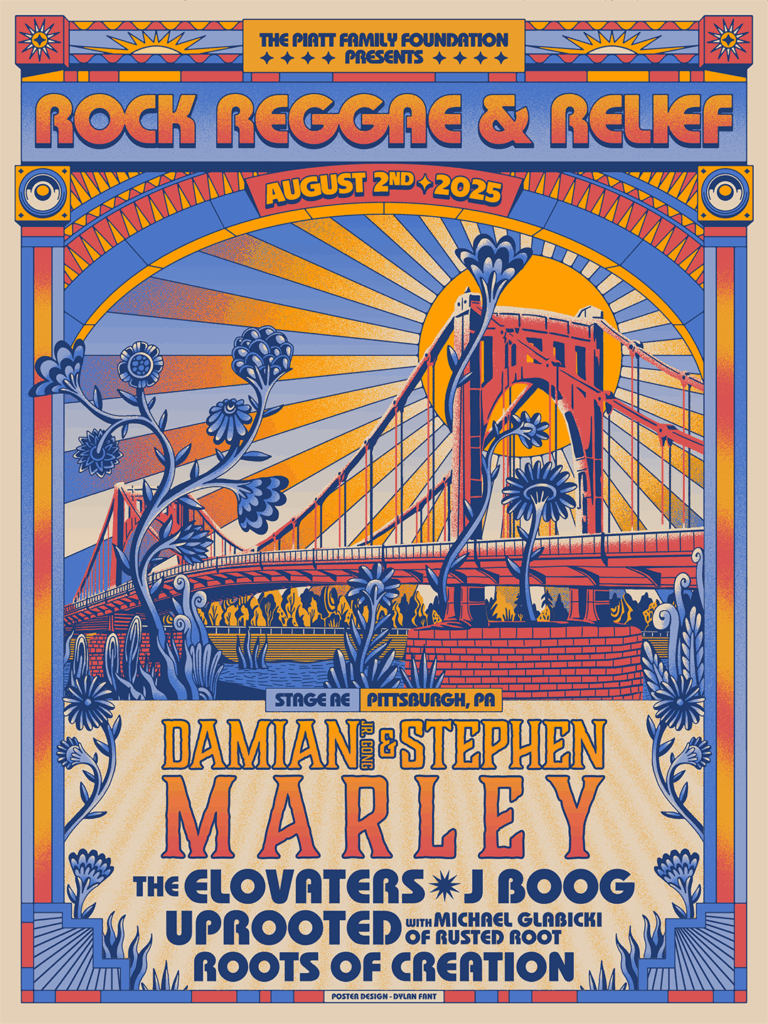 Rock, Reggae, and Relief Music Festival at Stage AE, 2 August | Event in Pittsburgh | AllEvents