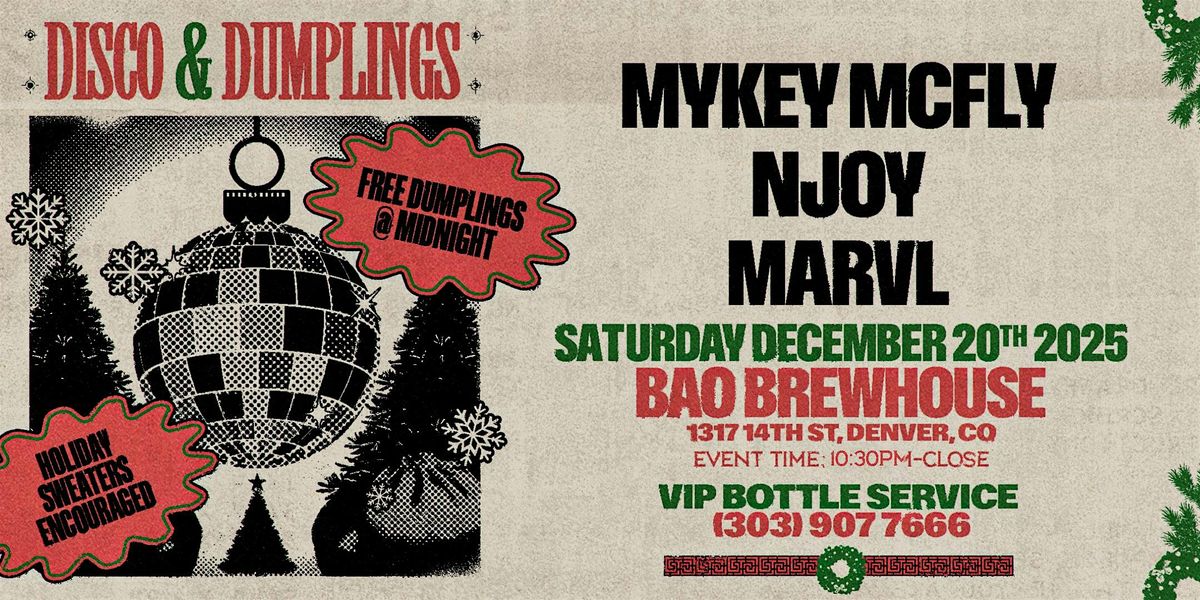 DISCO & DUMPLINGS, 20 December | Event in Denver | AllEvents