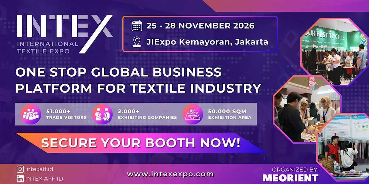 International Textile Expo Indonesia 2026, Jakarta International Expo ...