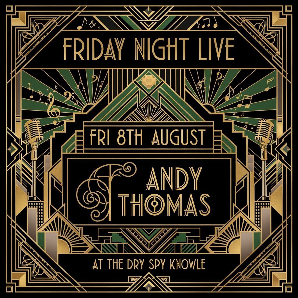 Friday Night Live Presents - Andy Thomas | Event in Solihull | AllEvents