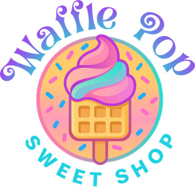 Waffle Pop Sweet Shop logo